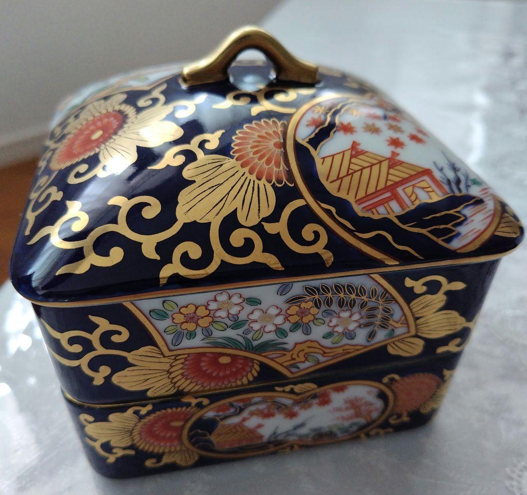 有田焼　其泉　二段重箱