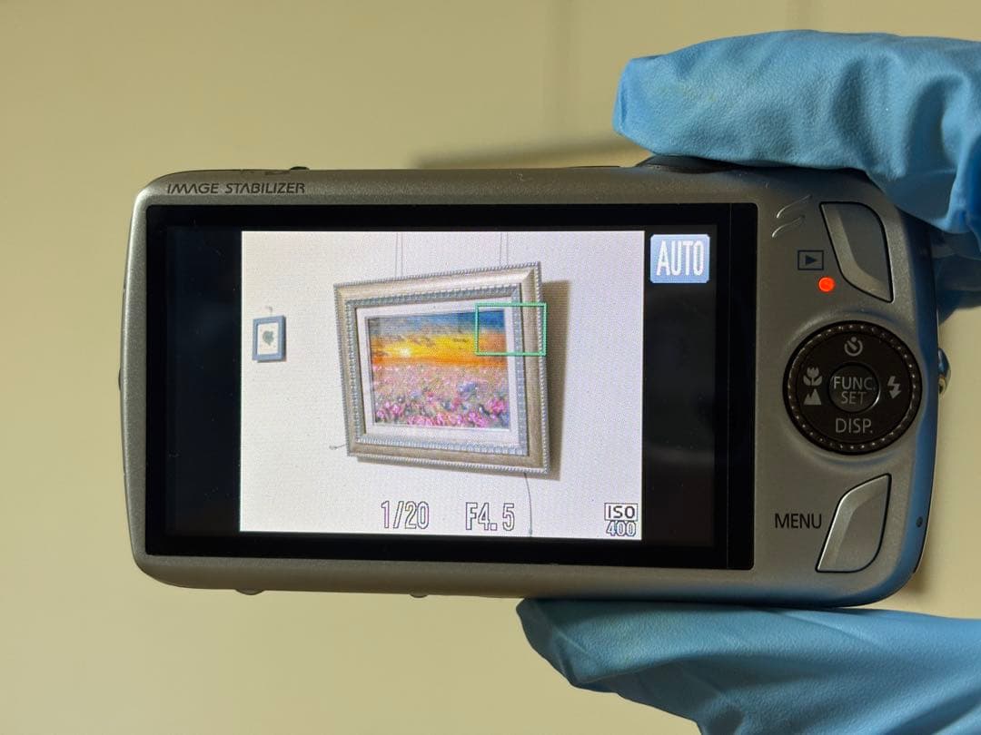 Canon IXY DIGITAL 930 IS 動作確認済み 側面端子蓋難あり