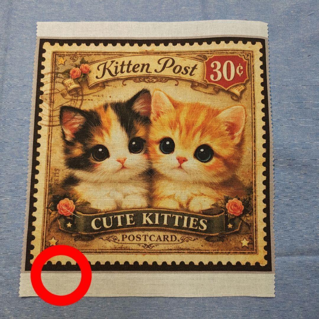 ご確認用　あ〜ちゃん　ハンカチ　わんこさん柄　ハンドメイド3/4