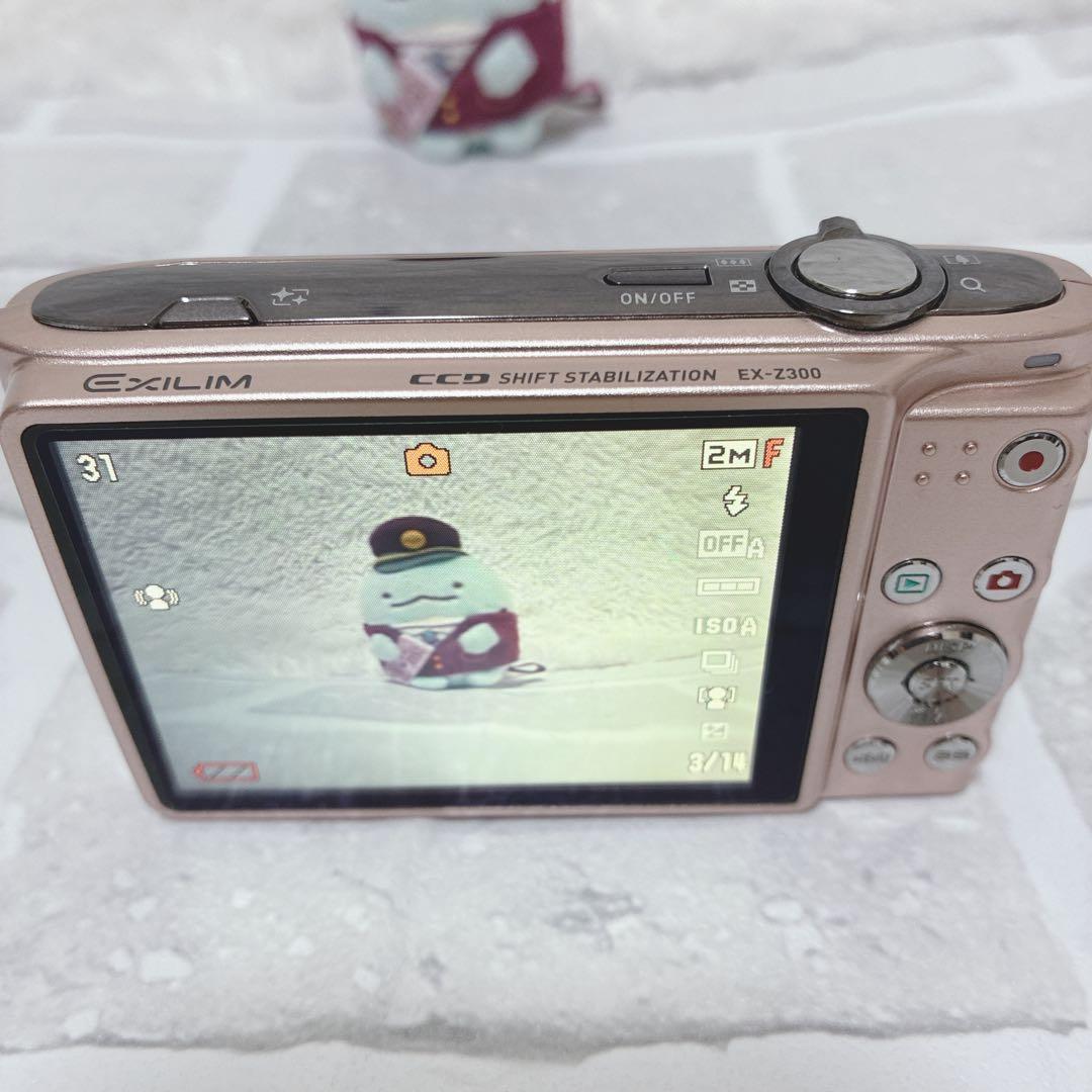 美品Casio EXILIM EX-Z300 ピンク 10.1MP 動作品