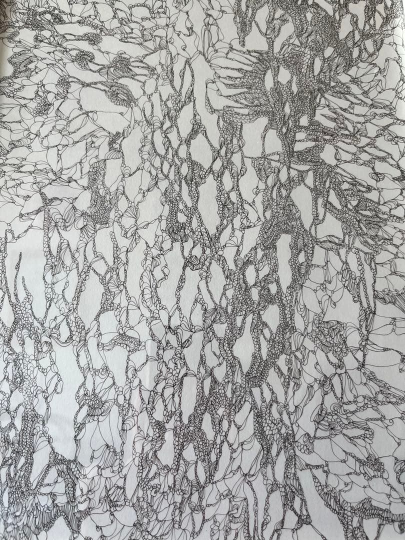 線画アート作品