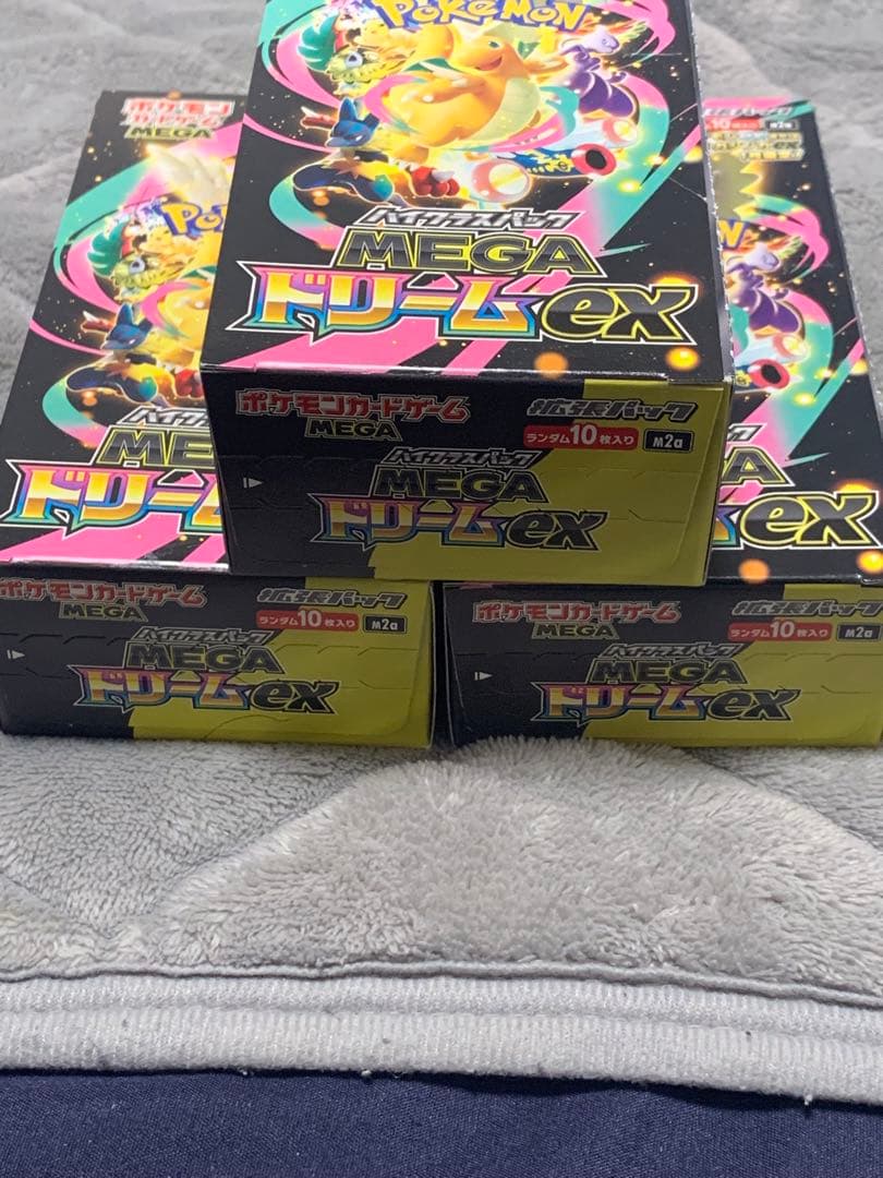 ポケモン MEGAドリームEX 3ボックスセット　シンリンク無しです