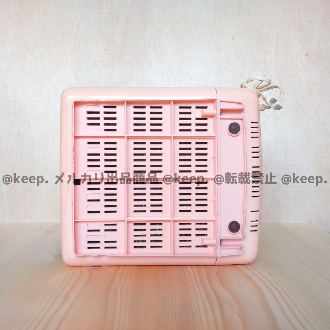 動作確認〇 TOSHIBA 東芝 ブラウン管 カラー テレビ ピンク 10インチ