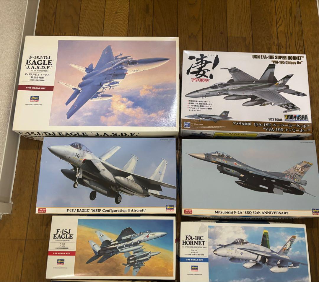 自衛隊プラモデル 未組み立て10機セット