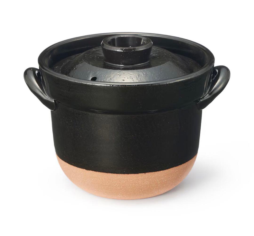 無印良品　萬古焼　ごはん鍋