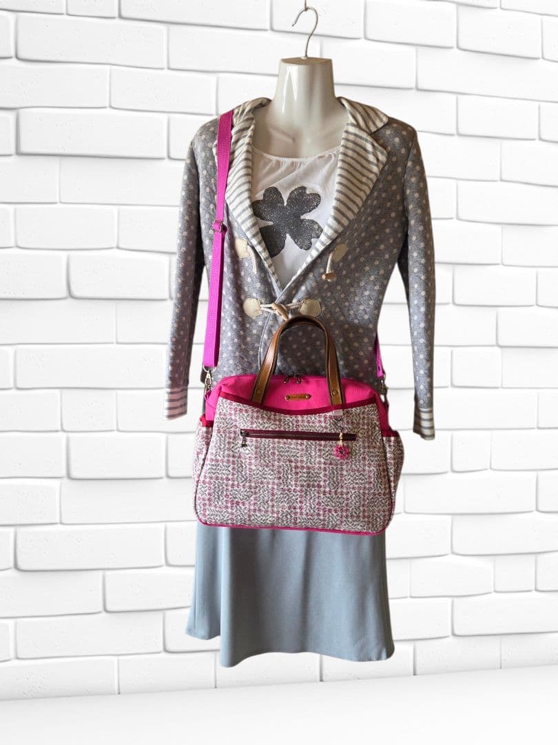 ききらら様②　ボストン型4way リュック(L) リバティ　ハンドメイド