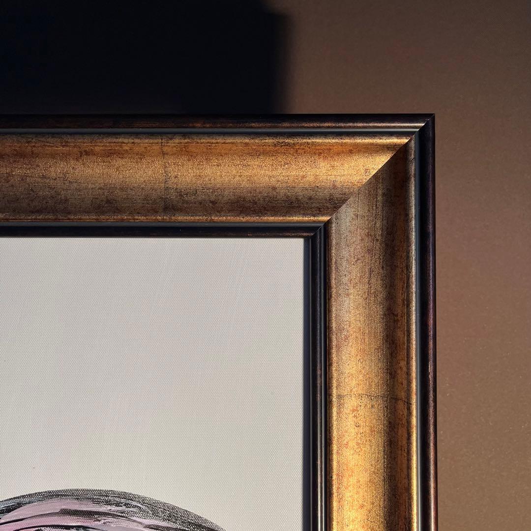 手書き 油絵 ゴーグルドック 絵画 インテリア 油彩画