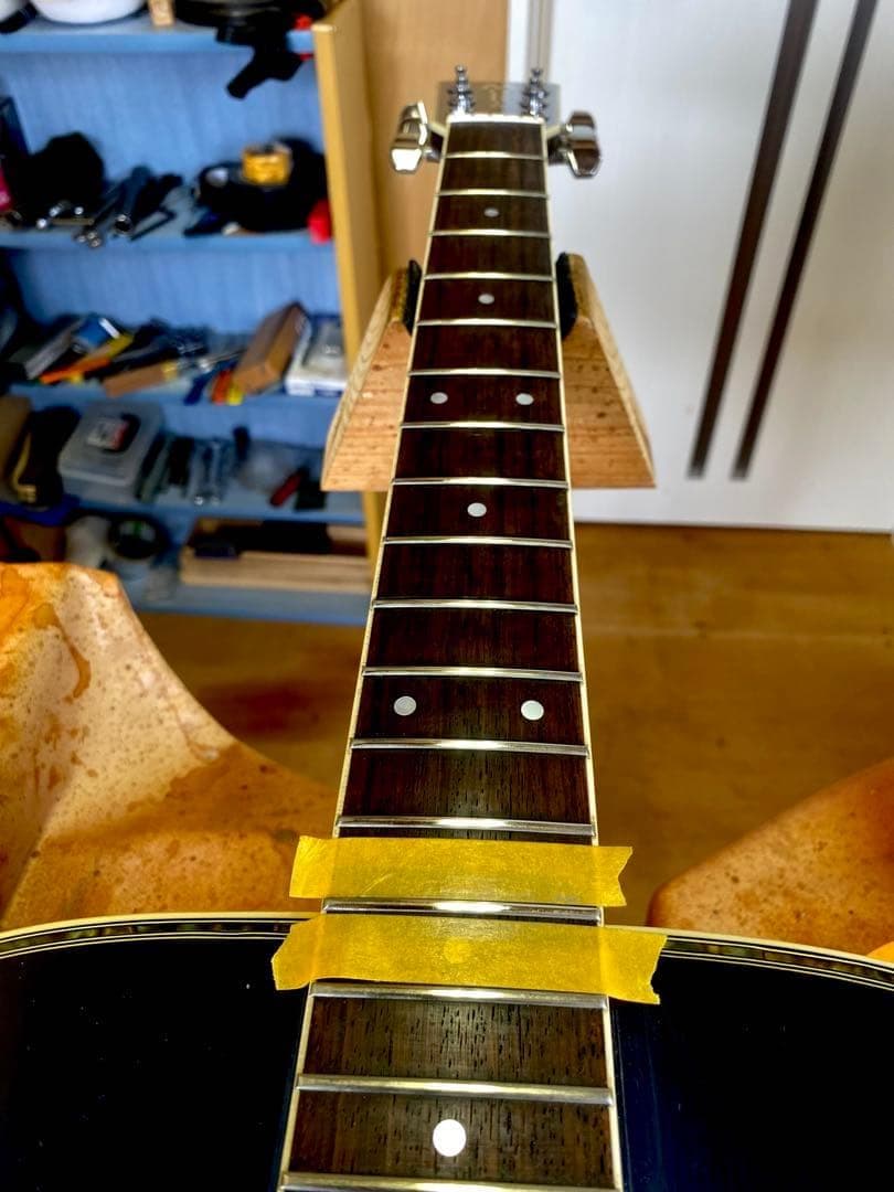 a*9様 大幅値下！90’代morrisモーリスMF50　トップ単板、ペグGOT