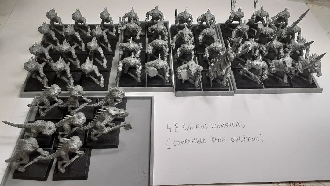 ウォーハンマーWarhammer Old world Lizardmen