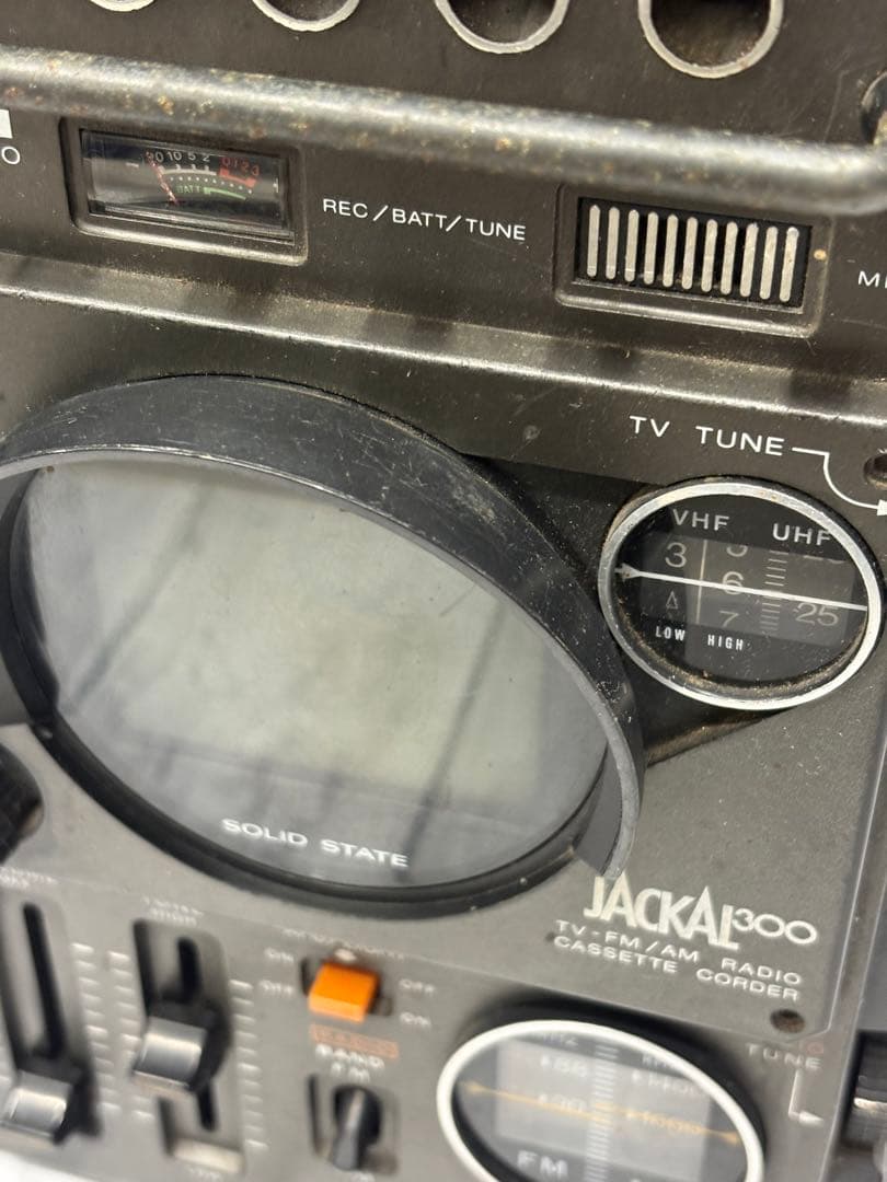 SONY ソニー　JACKAL300 ラジオカセットコーダー　77年製　ジャンク
