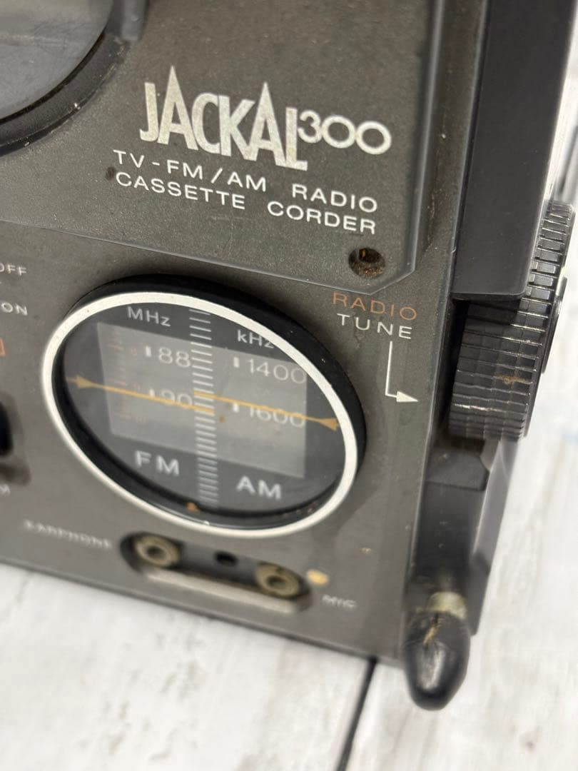 SONY ソニー　JACKAL300 ラジオカセットコーダー　77年製　ジャンク