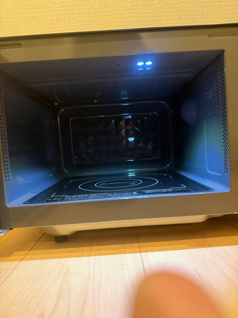 siroca電子レンジSX-18D132 取扱説明書付き