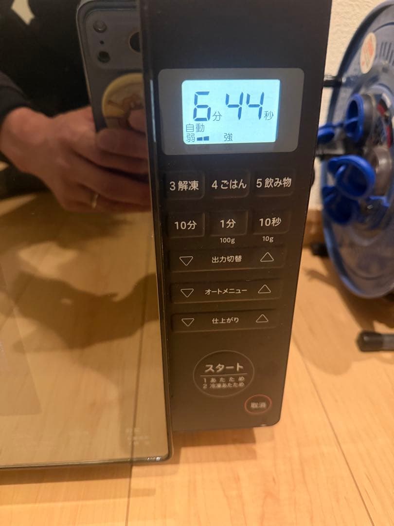 siroca電子レンジSX-18D132 取扱説明書付き
