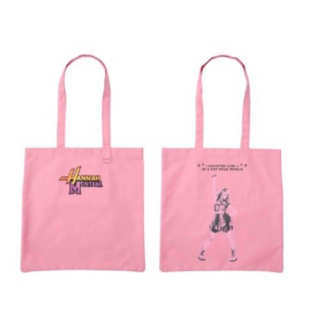 Hannah Montana トートバッグ ピンク　ハンナモンタナ