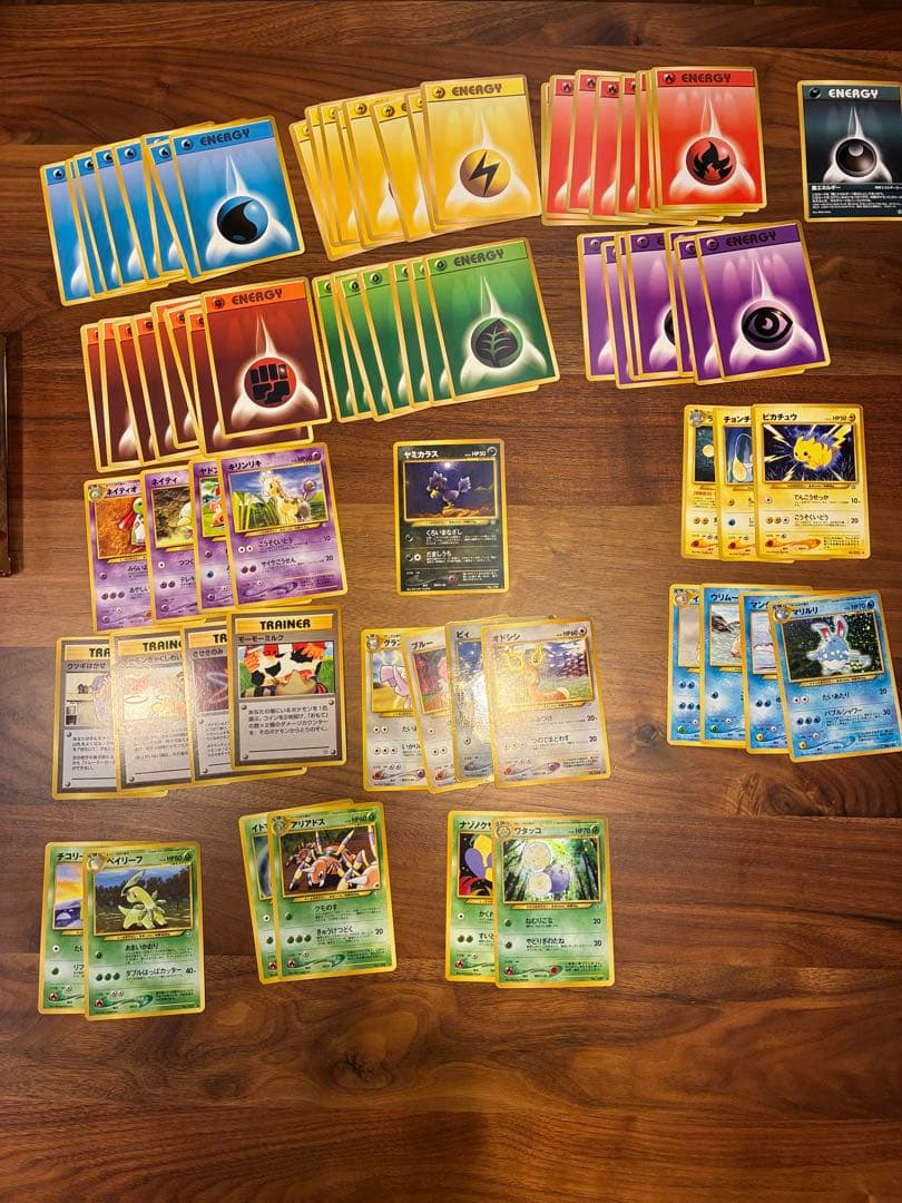 ポケモンカード neo スターターデッキ まとめ売り 箱付き ピカチュウあり