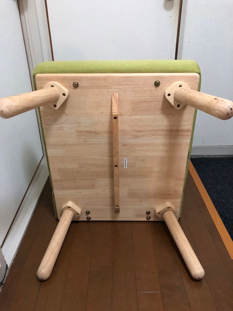 グリーン 1人掛けソファ シンプルモダン