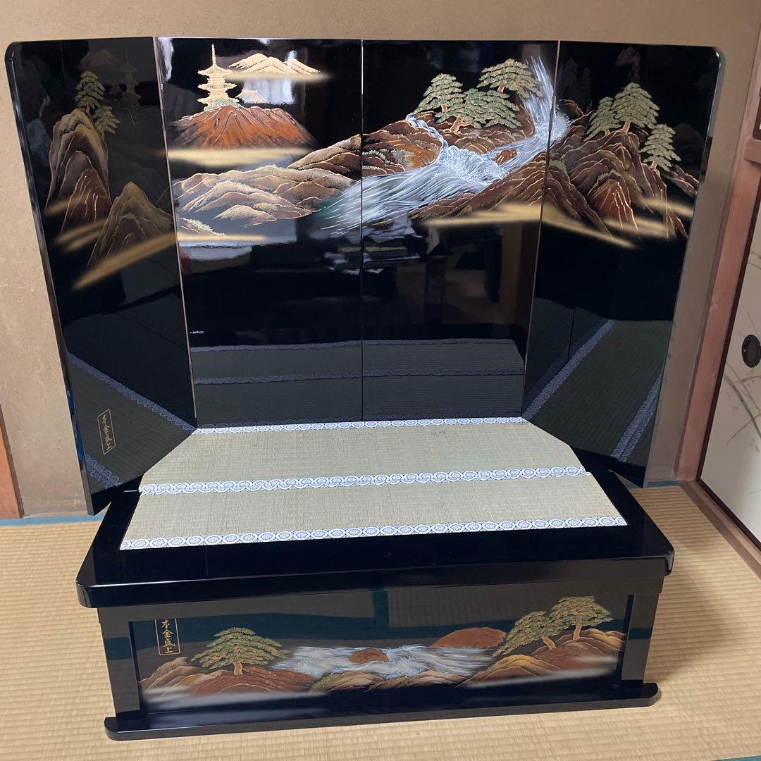 五月人形　屏風