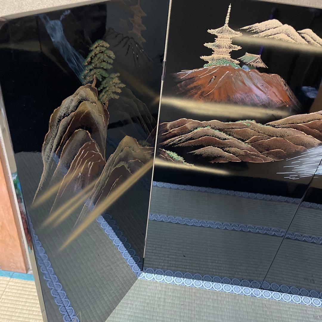 五月人形　屏風