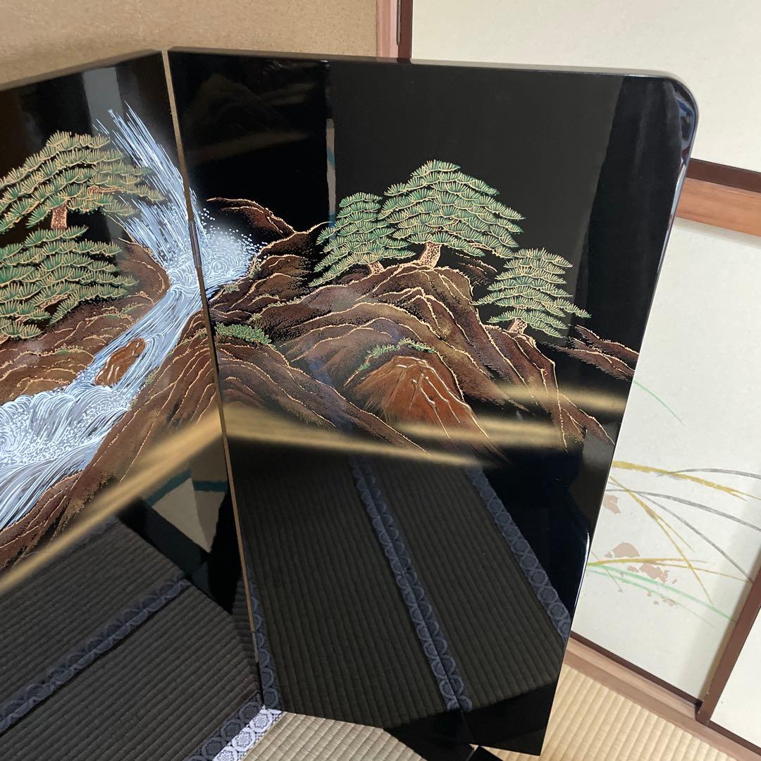 五月人形　屏風