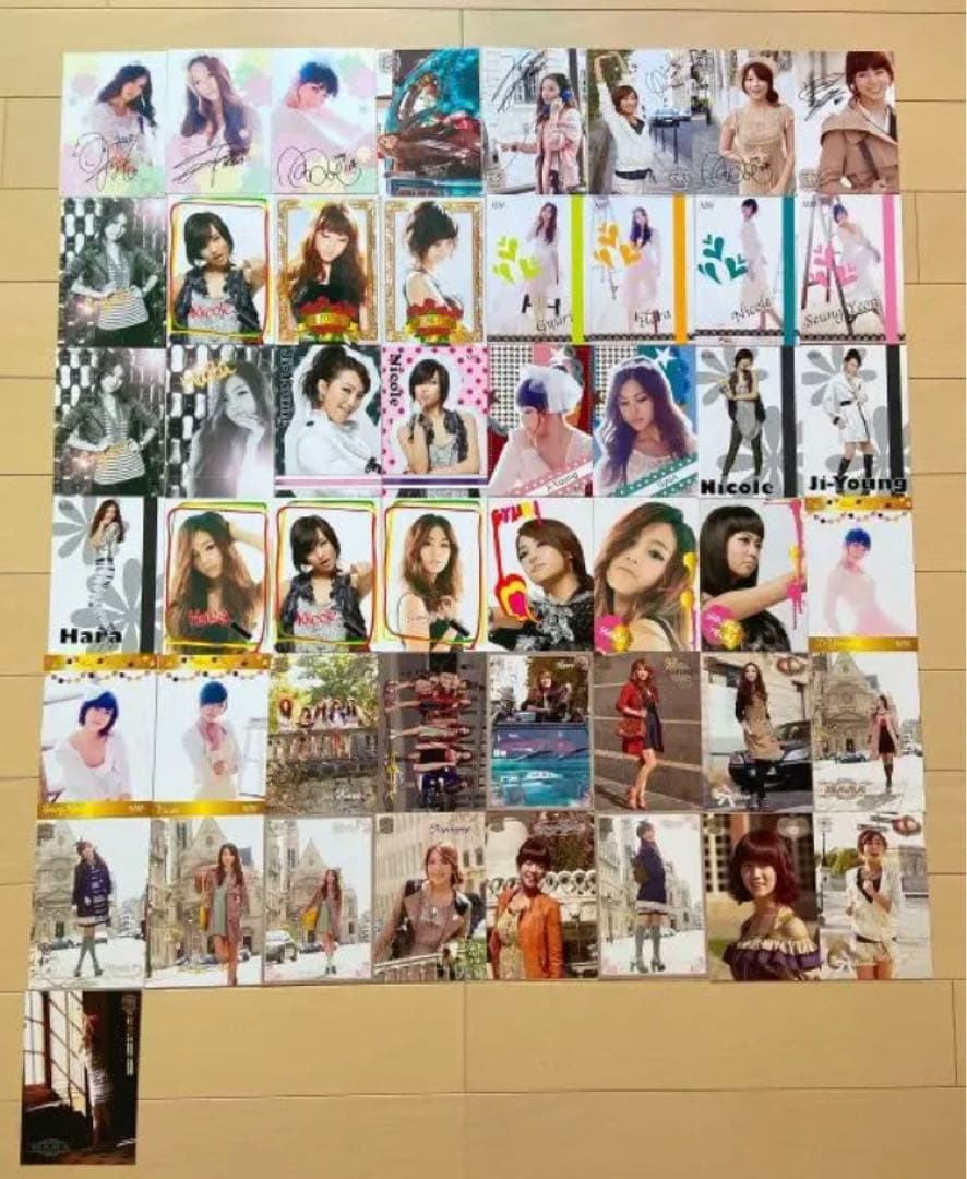 KARA ブロマイドコレクション　82枚セット