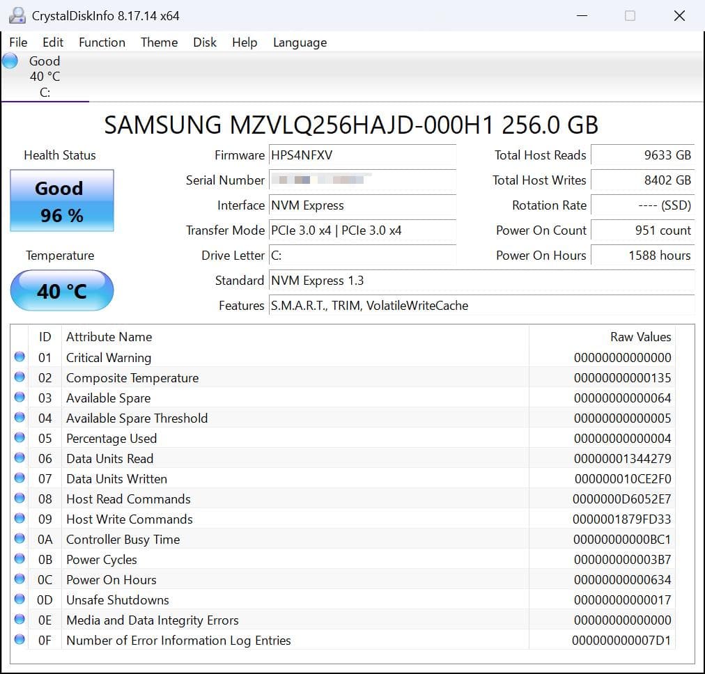 第12世代i5（10コア）/8GB/256NVMe/LTE富士通U9312/K