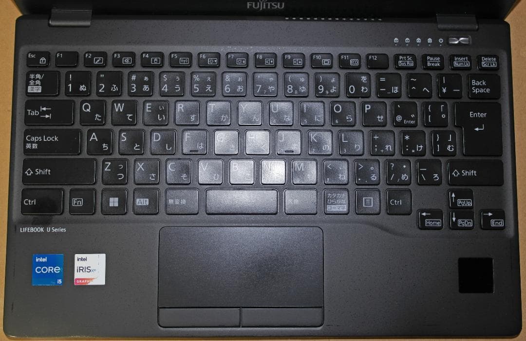 第12世代i5（10コア）/8GB/256NVMe/LTE富士通U9312/K