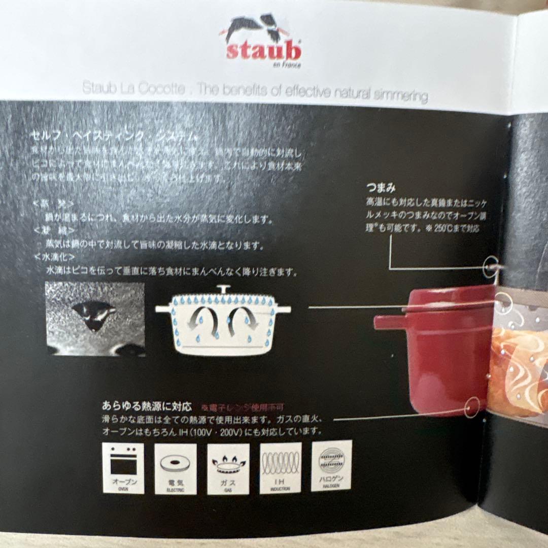 staub ラ・ココット de GOHAN 16 cm チェリー 5477