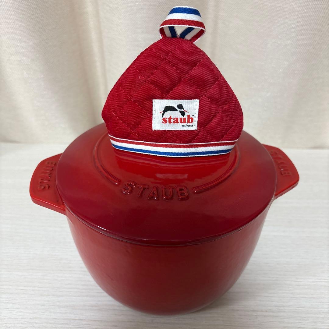 staub ラ・ココット de GOHAN 16 cm チェリー 5477