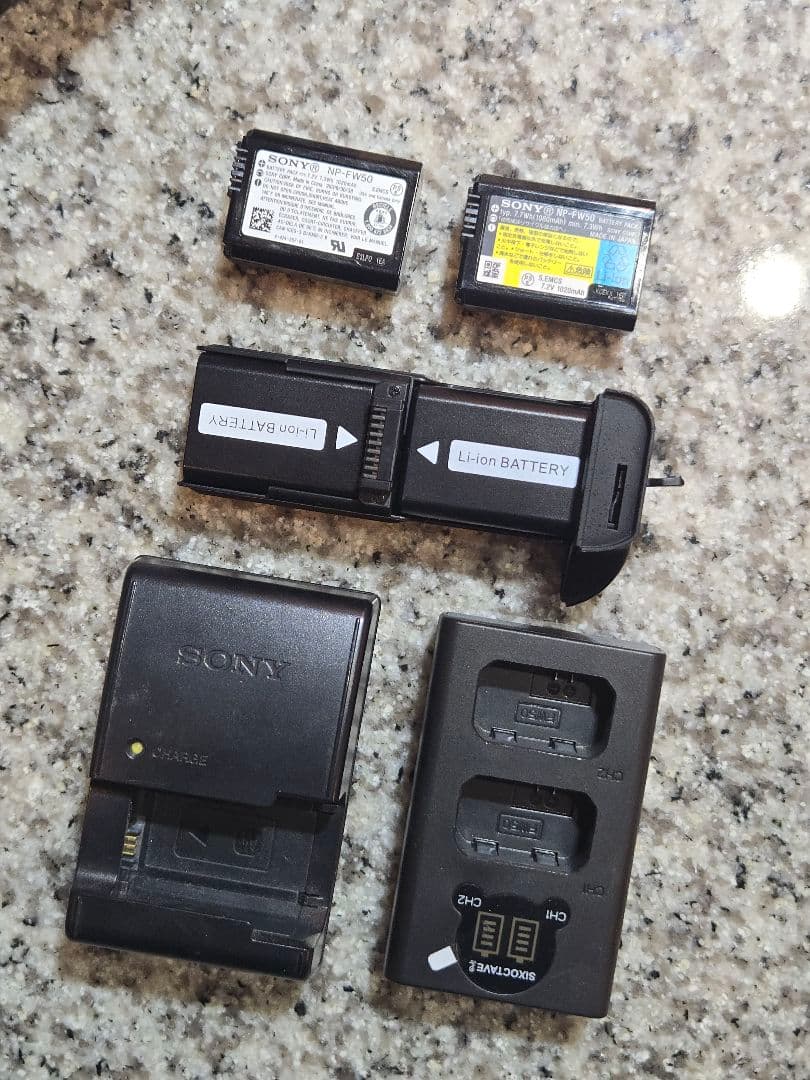 SONYα7RII 縦グリップ 動作良好 ボディ外観要確認