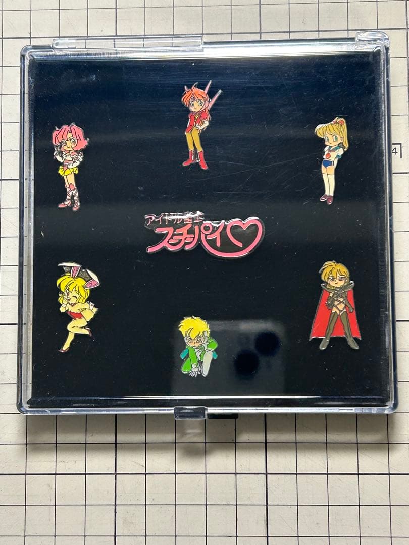アイドル雀士スーチーパイピンバッジフルセット