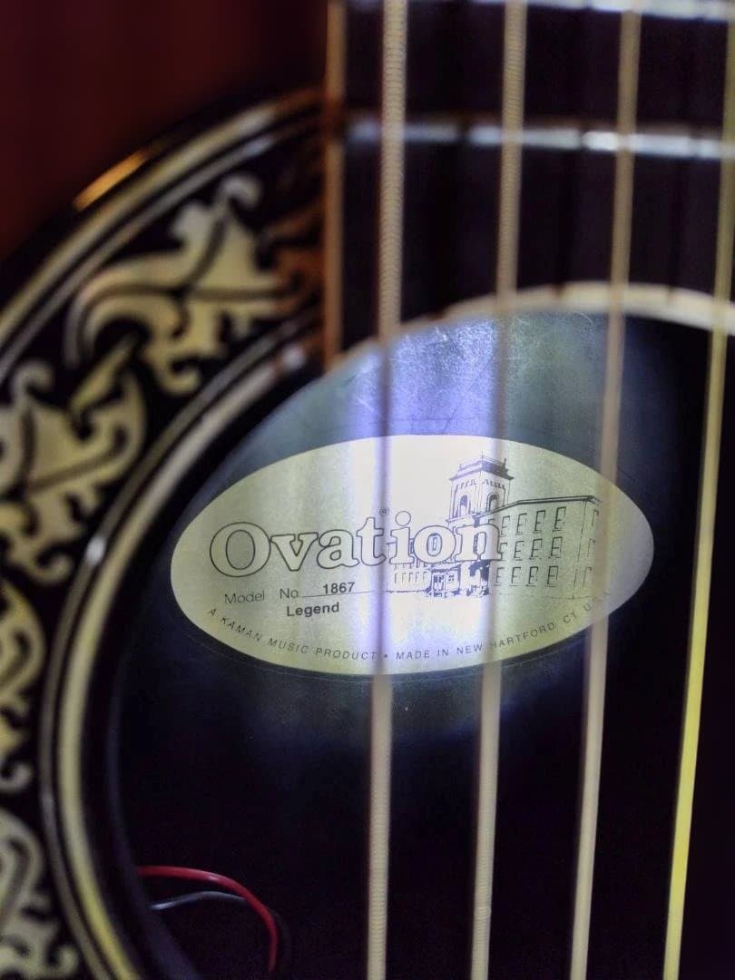 ギター Ovation 1867Legend Super Shallow Cutaway