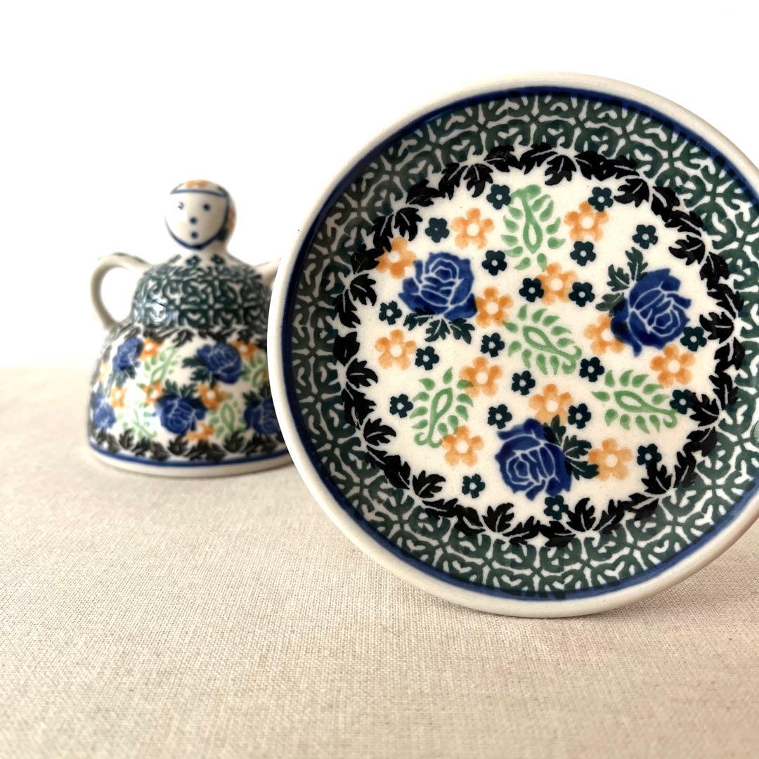 G696 ポーランド製　チーズレディ【未使用】セラミカ