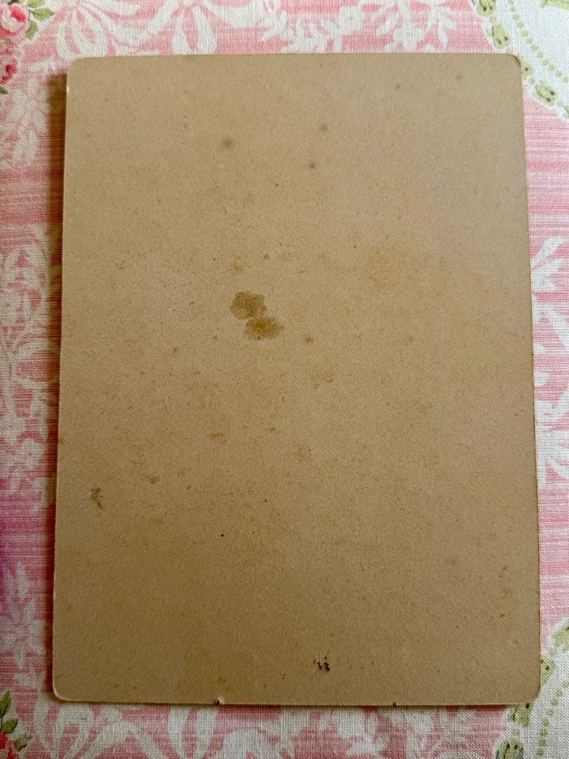 フランス　アンティーク　クロモス　＊勿忘草の女神様とすみれ＊　ポストカード