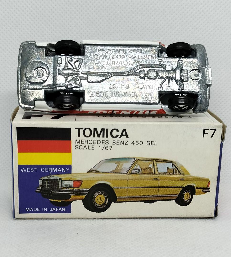 《青箱トミカF 7-1-16》ベンツ450SEL【グループAフェア】未使用超美品