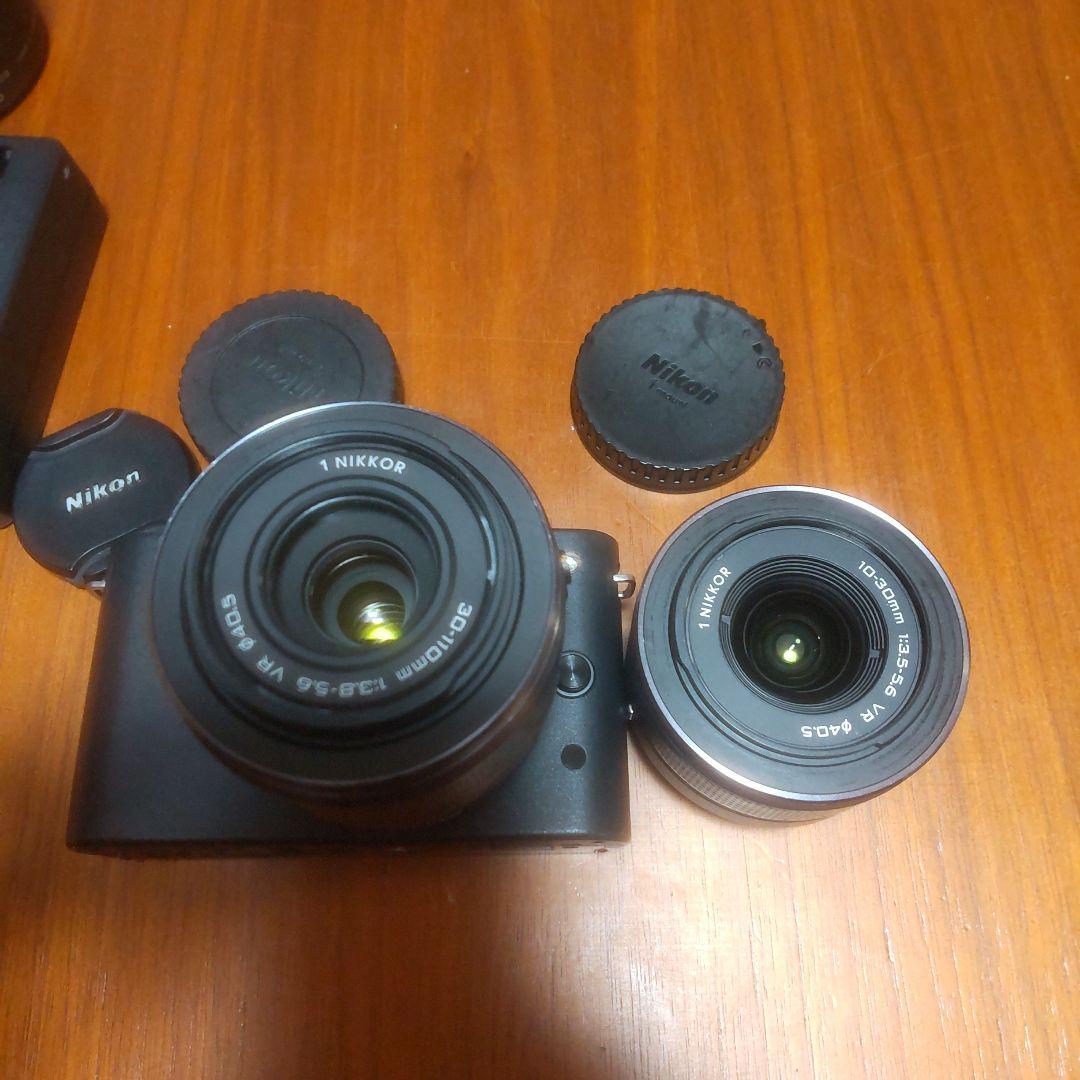[ジャンク品]Nikon 1 J1 ミラーレスカメラセット