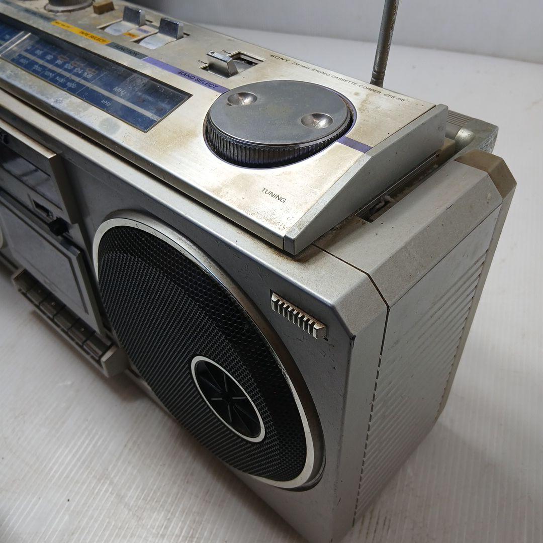 希少レア SONY FM/AM ステレオカセット CFS-66ジャンク品