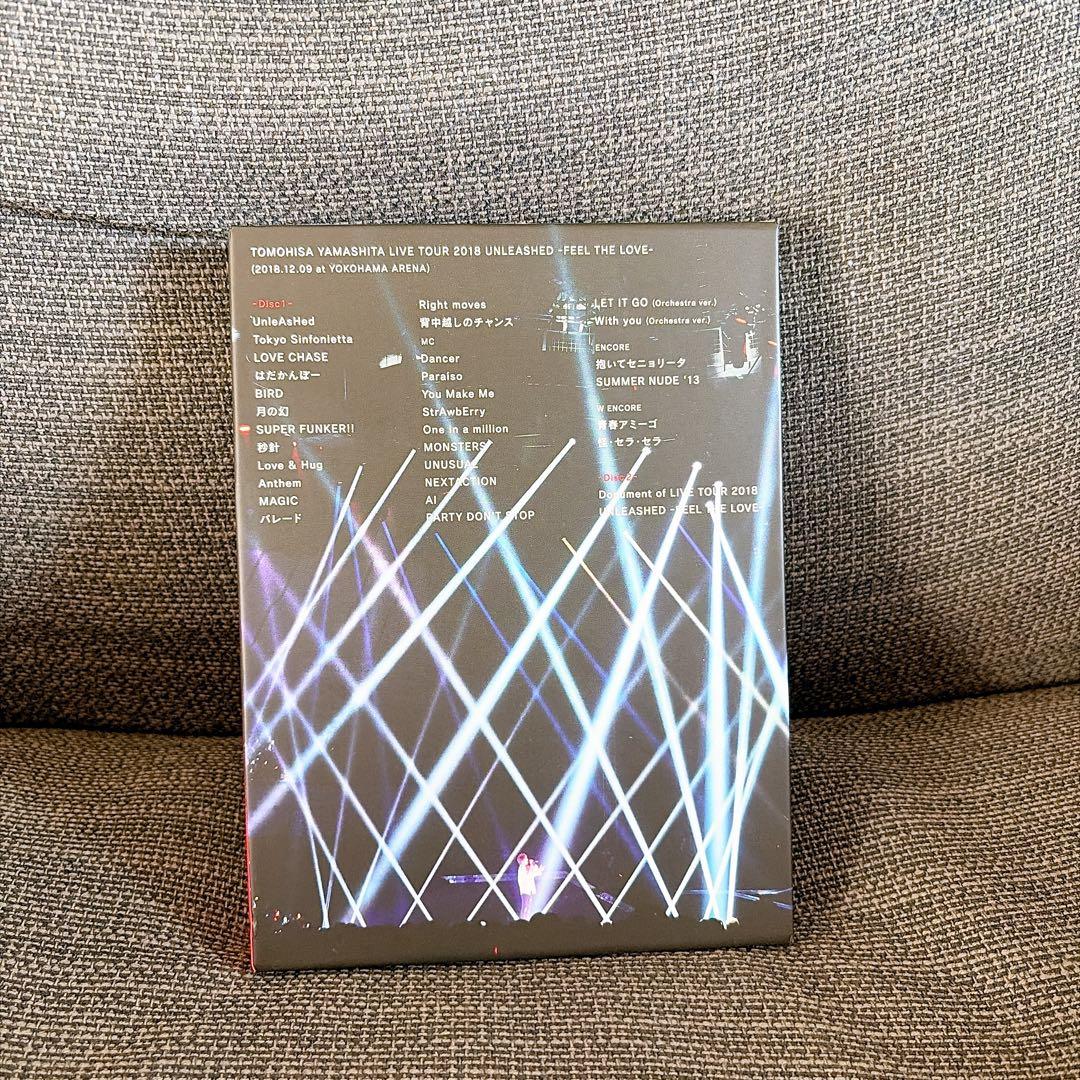山下智久LIVE TOUR 2018 UNLEASHED DVD 初回生産限定版