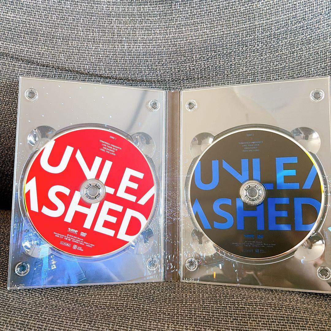 山下智久LIVE TOUR 2018 UNLEASHED DVD 初回生産限定版