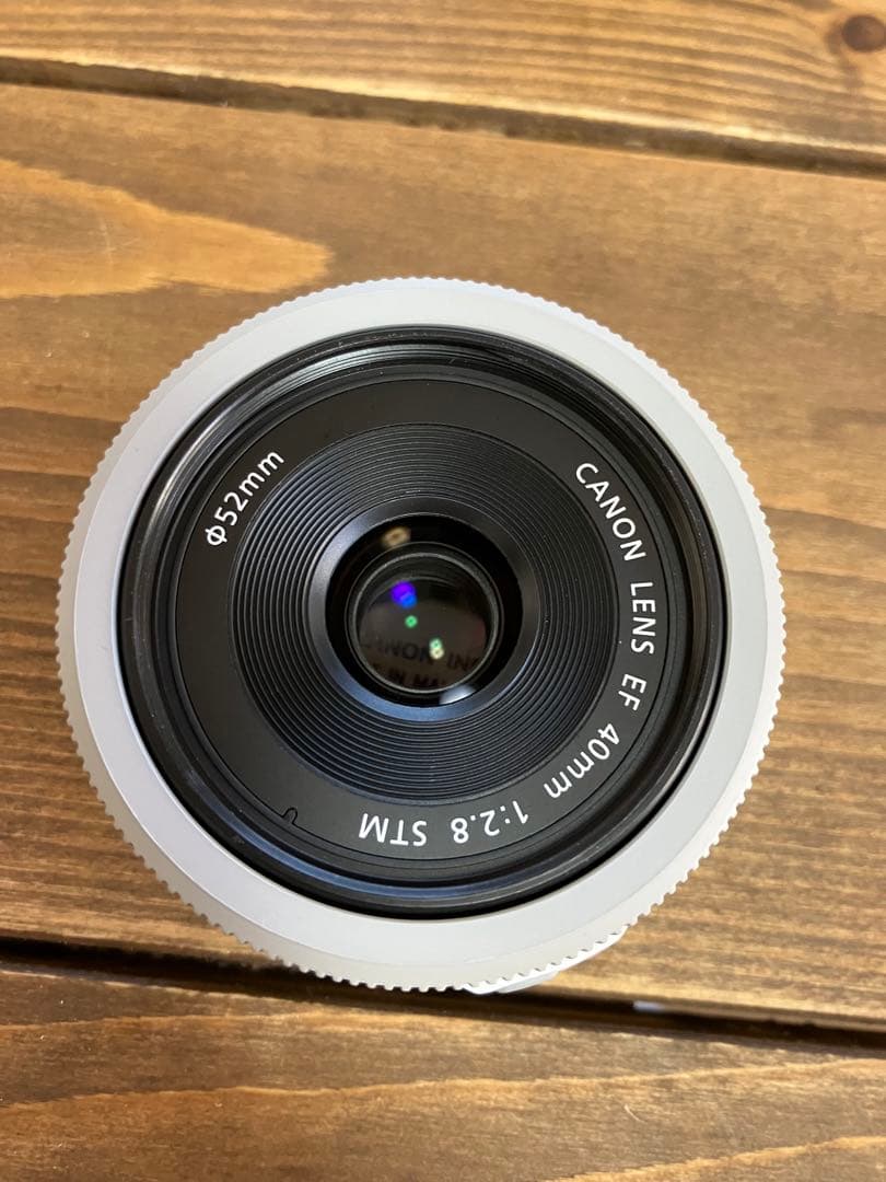 canon EF 40mm f2.8 白玉 パンケーキ フルサイズ　レア