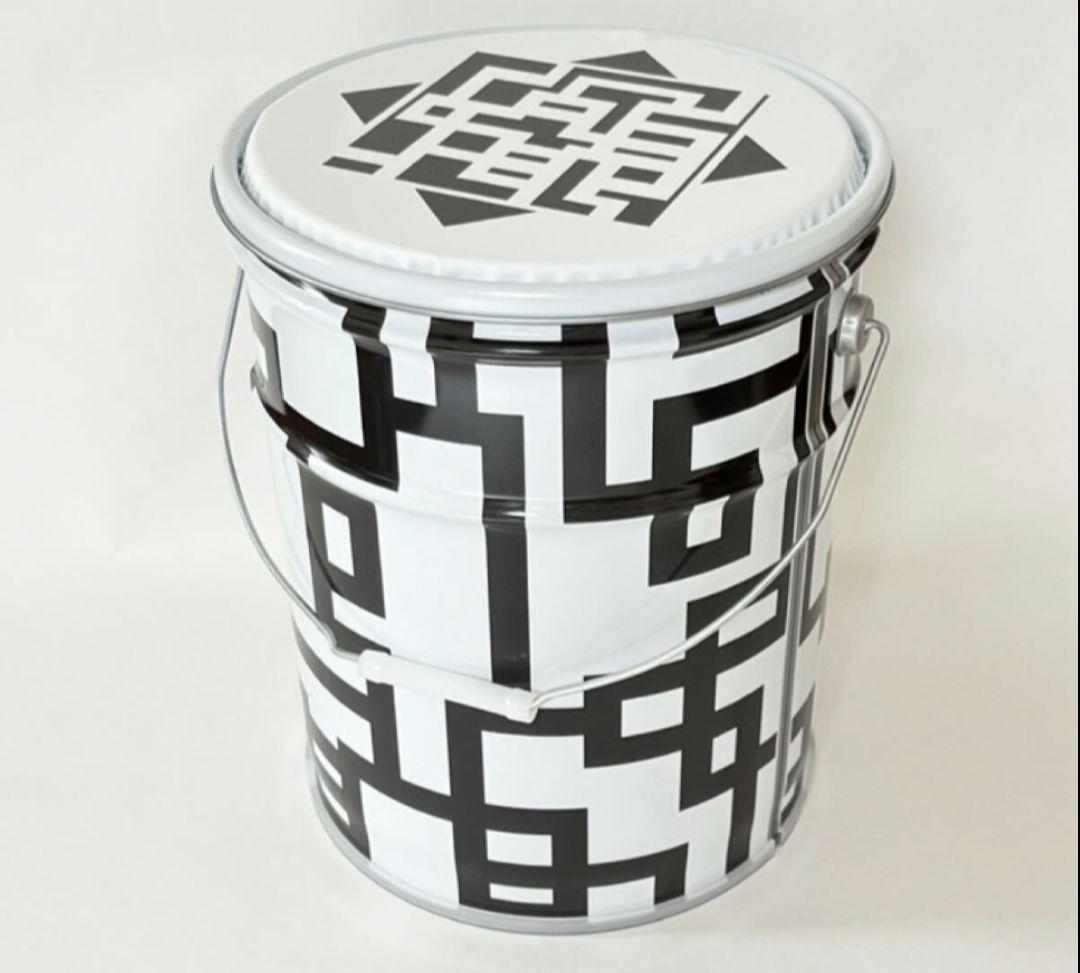 布袋寅泰 GUITARHYTHM ペール缶 白・黒2個セット