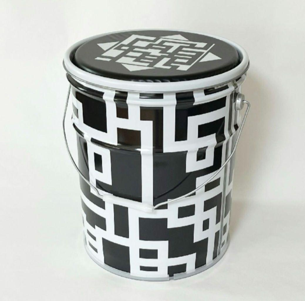 布袋寅泰 GUITARHYTHM ペール缶 白・黒2個セット