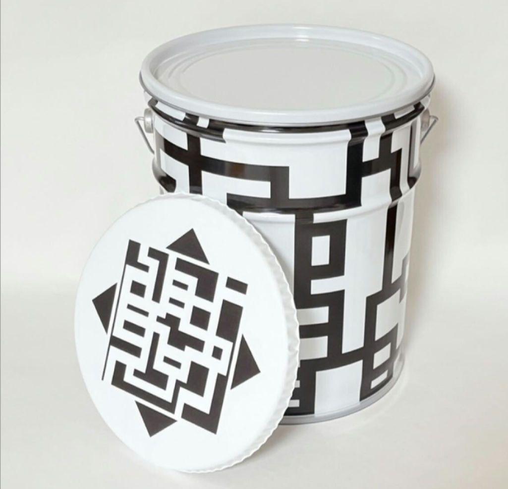 布袋寅泰 GUITARHYTHM ペール缶 白・黒2個セット