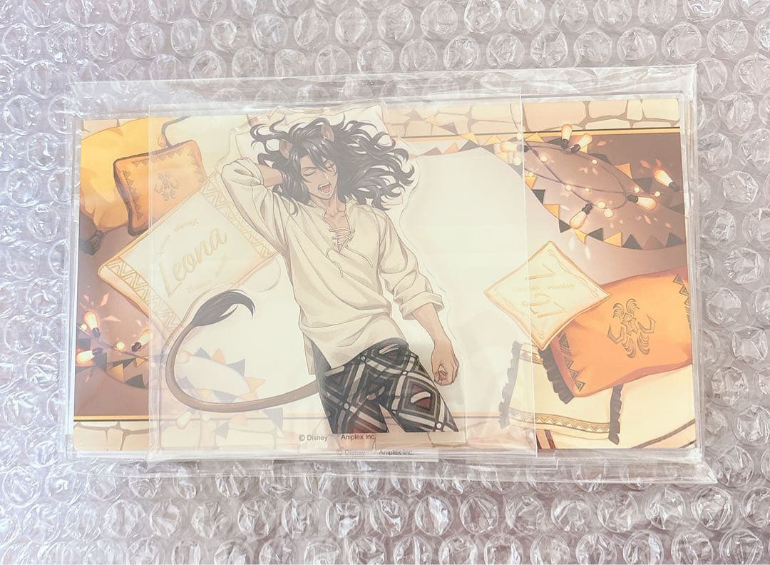 ツイステ くつろぎマイルーム アクスタ ぬいぐるみ レオナ