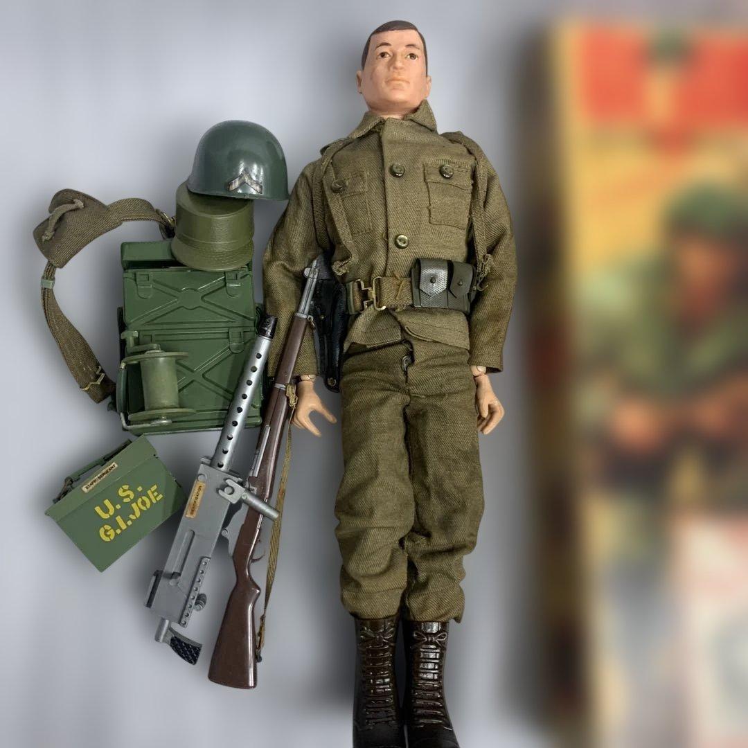 当時物　GI Joe Action Soldier フィギュア　レトロ