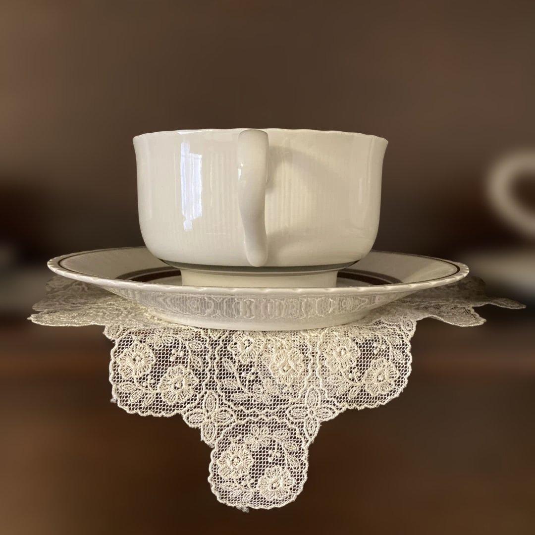 ナルミ NARUMI CHINA スープカップ＆ソーサー　５客