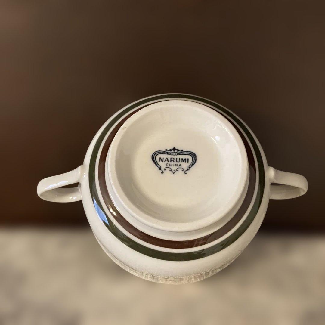 ナルミ NARUMI CHINA スープカップ＆ソーサー　５客