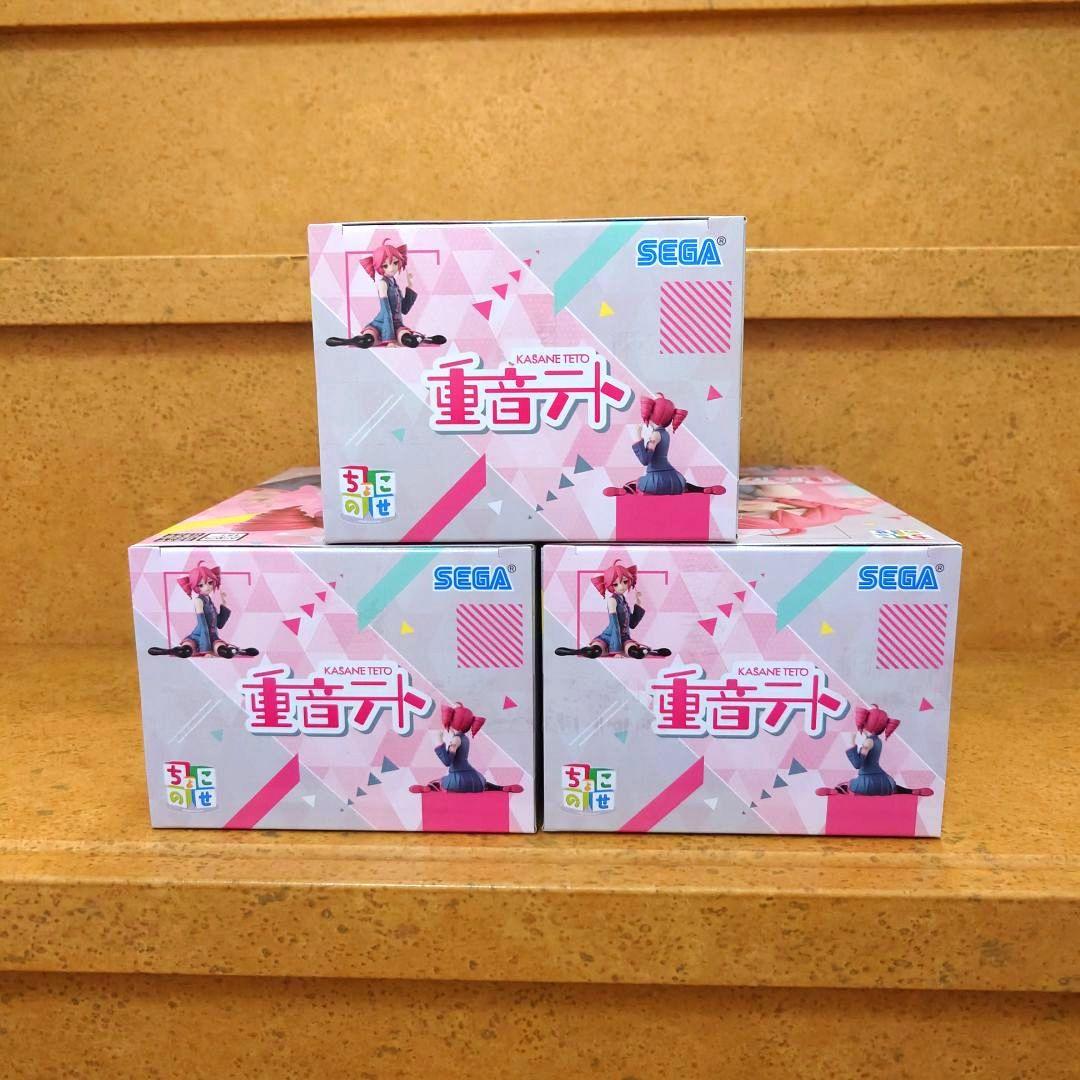 新品　重音テト ちょこのせ プレミアムフィギュア　3体　匿名配送