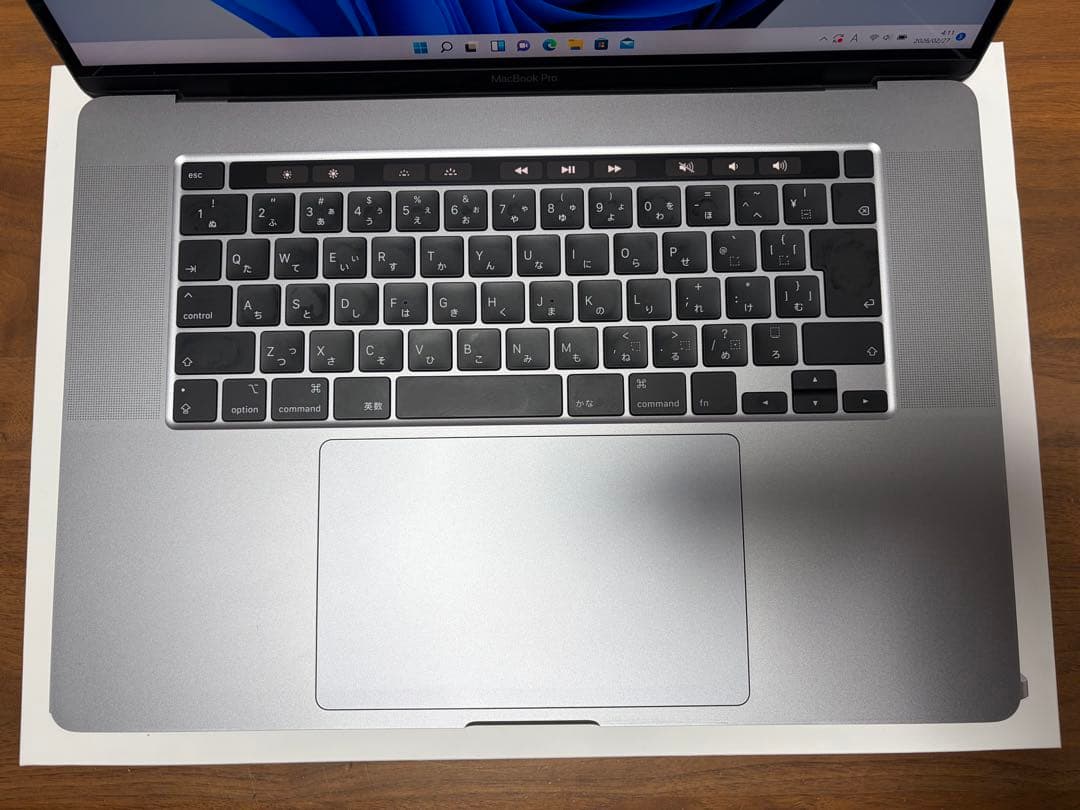 美品❗️MacBook Pro 2019 16in i7&16GB&1TB グレイ