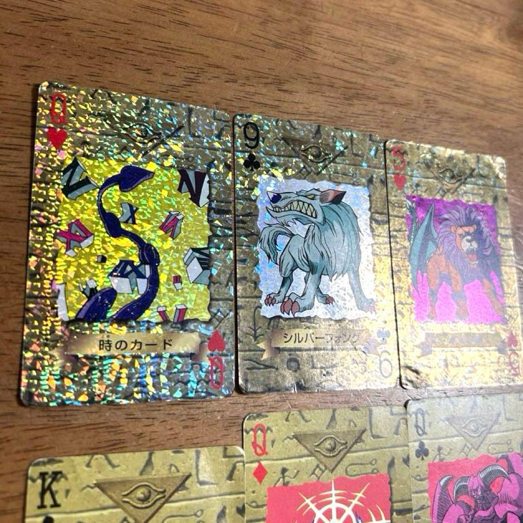 【希少】遊戯王 トランプ☆時のカード シルバーフォング キマイラ キラカード