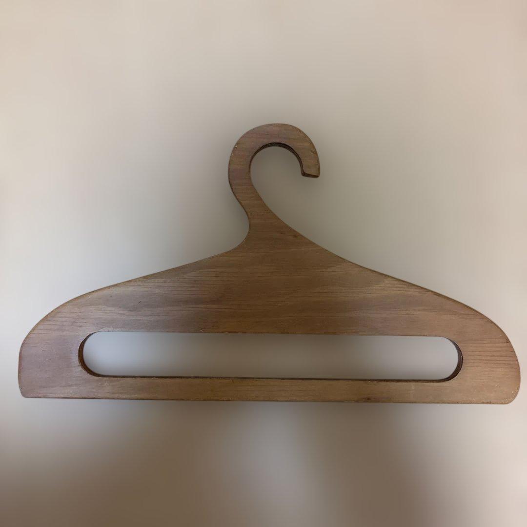 アンティーク木製ハンガー 3点セット